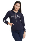 Navyblue Cate Hoodi For Girls And Women